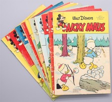 Micky Maus 1963 Magazin Auswahl Comic Heft Ehapa Verlag Walt Disney