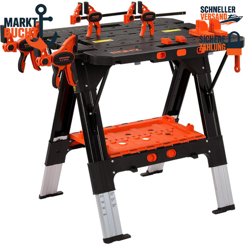 Werkbank klappbar bis 454kg - werkbank,