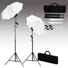 Fotostudio-Set mit Hintergrund
