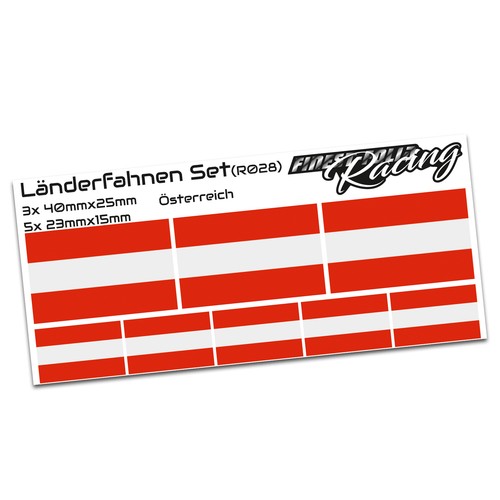 Länderfahnen austria - 8x,