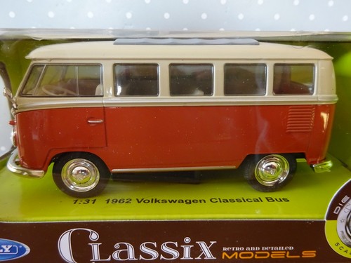 Bus 31 oldtimer rot - vw, 1/31