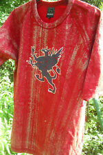 Blend of America Shirt Gr XL (angegeben M) rot mit Drachen, ungetragen
