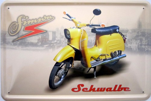 Simson schwalbe gelb - simson,
