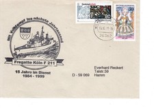 Schiffspost Fregatte KÖLN