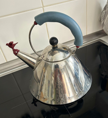 Alessi edelstahl wasserkessel - alessi,