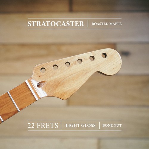 Stratocaster hals roasted - stratocaster,