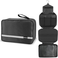 Kulturbeutel, Reiseapotheke, Waschtasche, , Damen Herren, faltbar