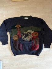 Iceberg Schürwolle Pullover Herren Gr. L