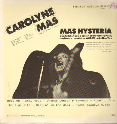 Carolyne mas hysteria - mas,