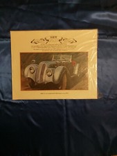 Aral Oldtimer Sammelbilder, 1. Hälfte 1970er, 8 Motive, 7 Originalverpackung