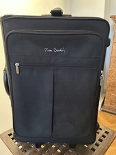 Vintage Kleidersack als Trolley mit Rollen und Auszug - Pierre Cardin 90er Jahre