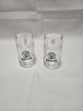 2 Stück Mini Krug Jägermeister Bierkrug 4 cl Glas Krüge Gläser Snapsglas 
