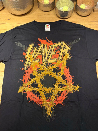 Slayer band shirt l - t-shirt, gr.