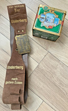Underberg Gürtel Wildleder Patronengürtel zum Aufhängen für 20 Flaschen