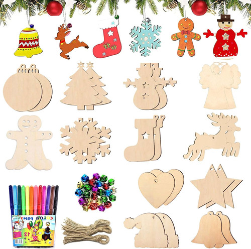 Weihnachten holzanhänger 24 - weihnachten, holzanhänger,
