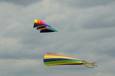 Einleiner Drachen xxl, HQ-Flow Form 4.0 und Paralift 5.6 mit viel Zubehör