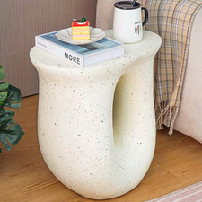 Klein Beistelltisch Weiß