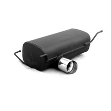 Ulter Sportauspuff ESD 1 x 80mm für BMW E87 ab Bj 04 bis 07 116i bis 120i