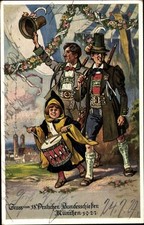 Künstler Ak München, Männer