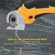 Kabellose Elektrische Bastelschere Handgehalten Edelstahlklinge 240rpm