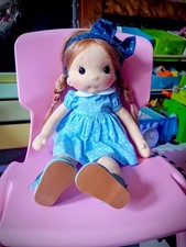 Wunderschöne Waldorfpuppe | Stoffpuppe | Kinderpuppe | Handarbeit | 38 cm | NEU