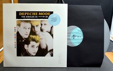 LP - DEPECHE MODE - The Singles 81 - 85 / GREY Vinyl - Mute 3 / + metallic print
