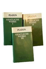 Platon - Sämtliche Werke in 3 Bänden 1967  