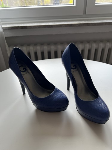 Pumps guess blau größe 5 - blau, 7,5