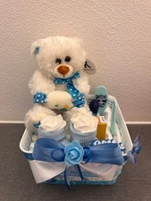 💙Jungen Windeltorte Korb