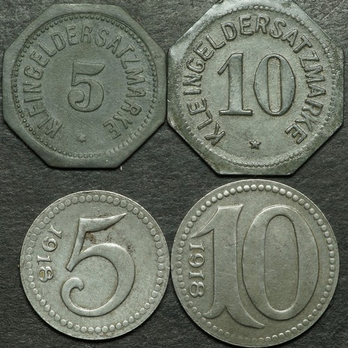 Notgeld pfennig 1917 - 5, &