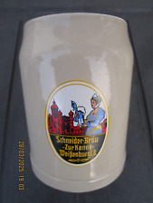 0,5 L Krug Bierkrug  Brauerei Schneider Bräu  Weissenburg