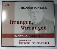 Theodor Fontane Irrungen, Wirrungen Friedrich Schonfelder 4CD Steinbach Weltbild