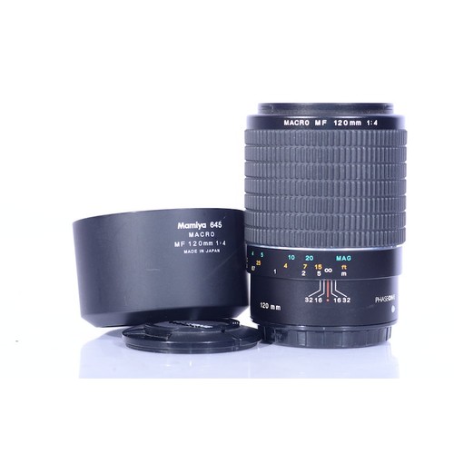 Mamiya 120mm macro mf - f/4,