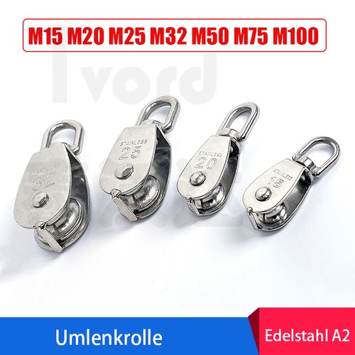 Umlenkrolle edelstahl - umlenkrolle, a2