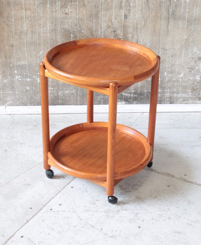 Vintage teak beistelltisch - vintage,