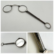Art deco silber lorgnon - art,