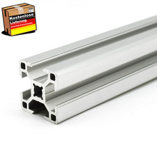 Alu-Profil mit Nut 8 mm 30x30