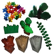 LEGO® Duplo® Pflanzen Bäume Felsen Blumen Zoo Gras Kaktus Liane Palmen