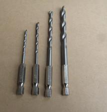 Marken Steinbohrer Set / 4Tlg. /  3mm 4mm 6mm 8mm / sechskantaufnahme / DVLOTT..