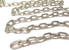 1m Edelstahl Kette A4 DIN 766