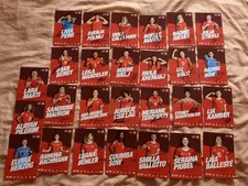 Autogramm Karten Satz. 18