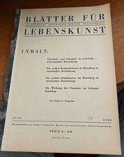 Blätter für angewandte
