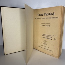 Altes Chorbuch - Erika