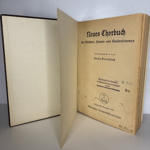 Altes chorbuch erika - chorbuch,