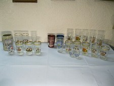 Sammlung verschiedene Gläser