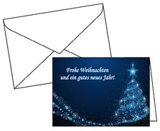 20-500 Weihnachtskarten mit