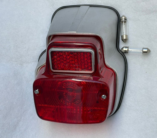 Vespa rücklicht antik metall - vespa,