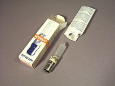 In OVP unbenutzt, 75 W OSRAM B 15 d Halogenglühlampe HALOLUX B15d Matt