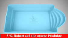 GFK Schwimmbecken Pool 7 x 3,2 x 1,5 Hersteller Einbaubecken Fertigpool Italien