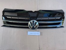Original VW T5.2 T5 Facelift Kühlergrill Frontgrill hochglanz schwarz + Chrom